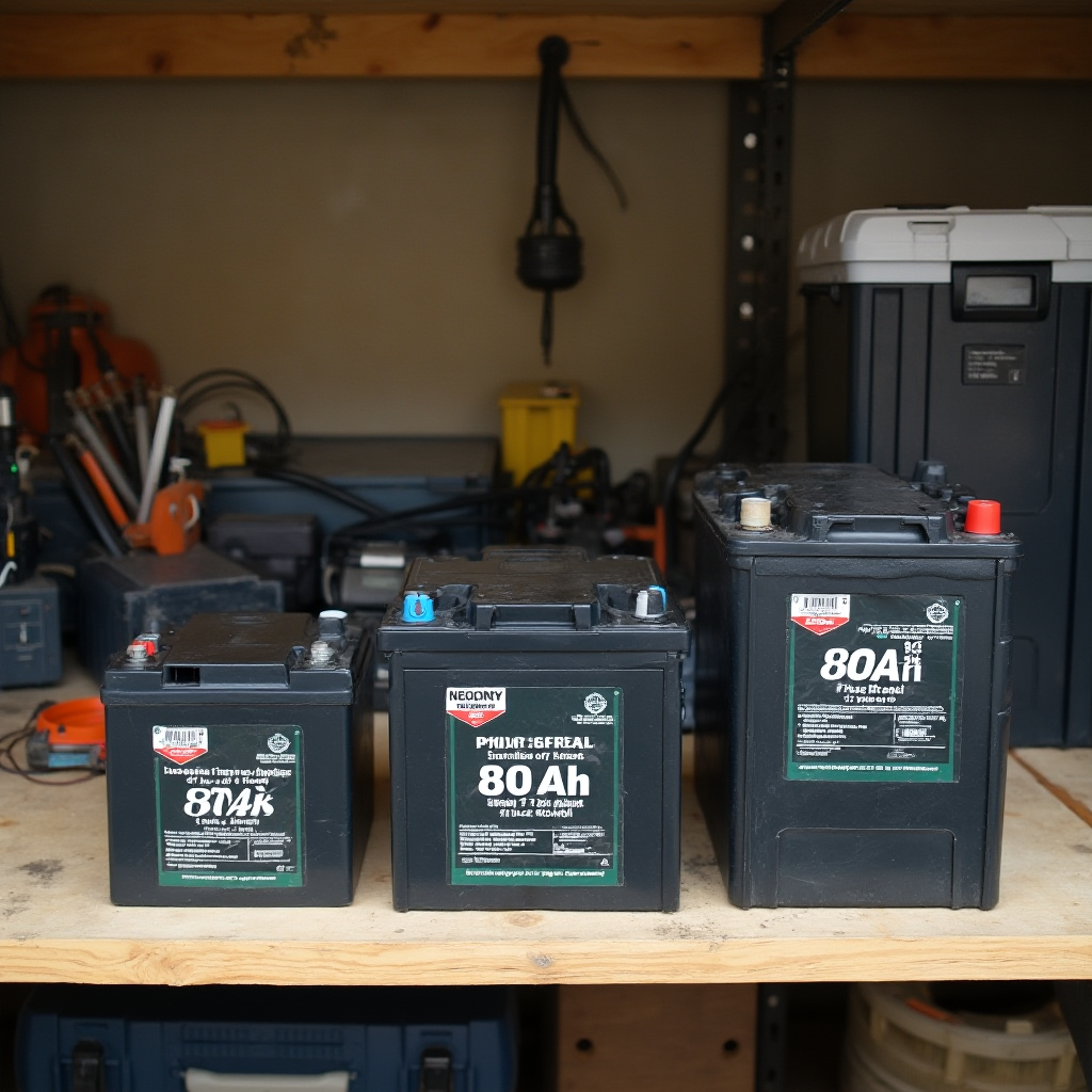 Akumulator 80ah - ile i jakim prądem ładować? Ile waży?