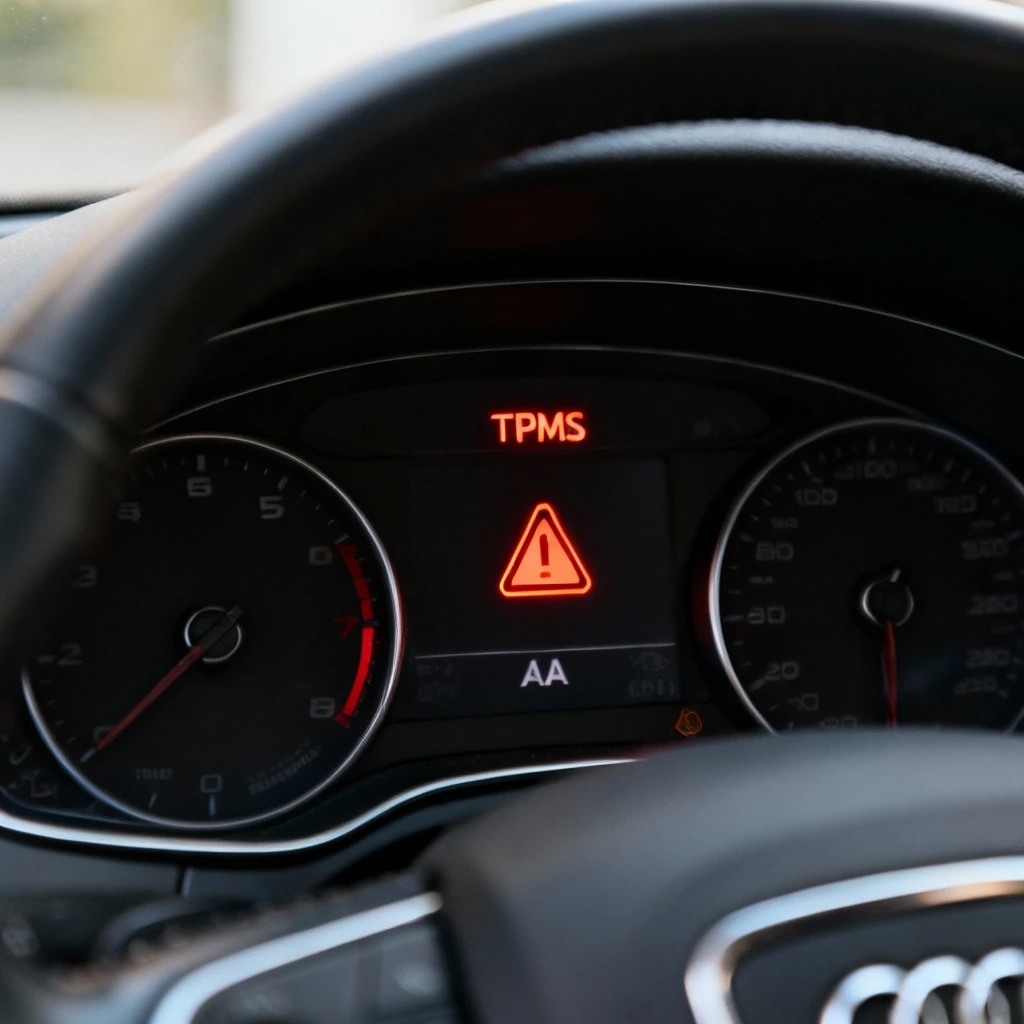 Błąd TPMS w Audi - co to znaczy i jak go wyłączyć?