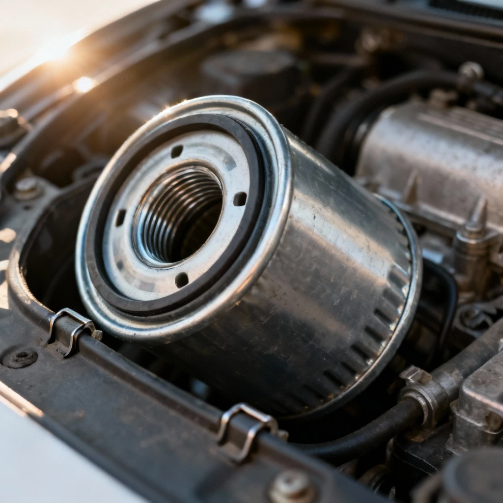 Jak odkręcić filtr oleju bez klucza? Krok po kroku