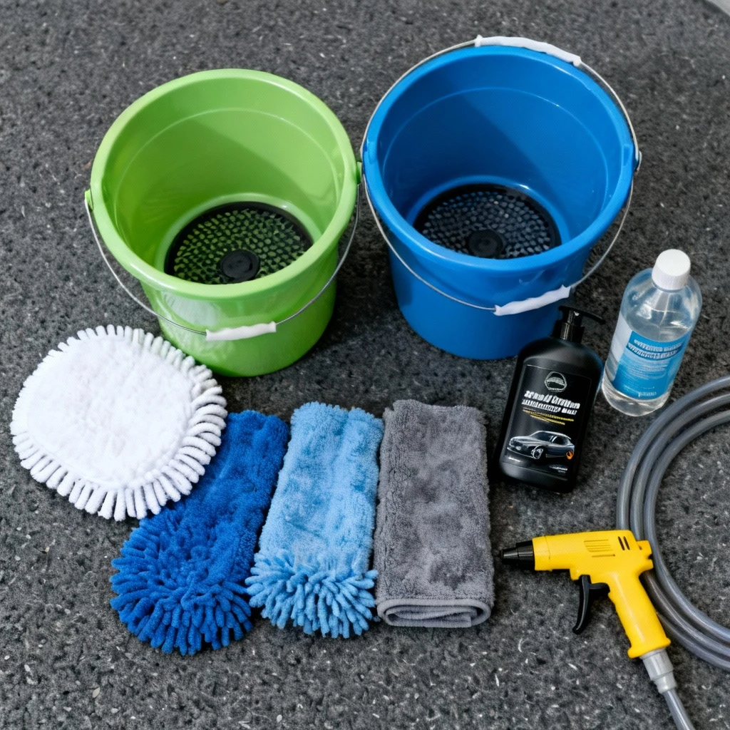 Jak umyć czarny samochód bez zacieków? Gotowe pomysły