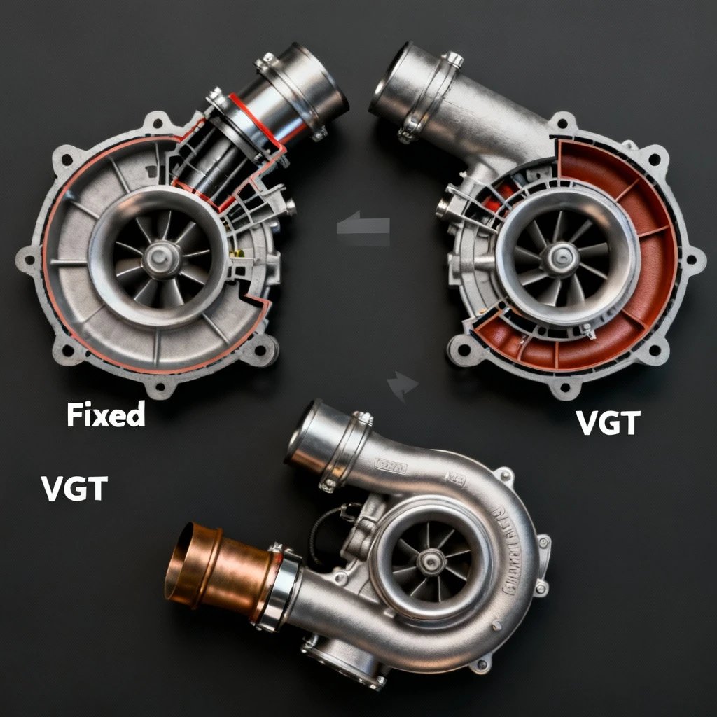 Turbosprężarka ze stałą czy zmienną geometrią - czym się różnia i jak rozpoznać?