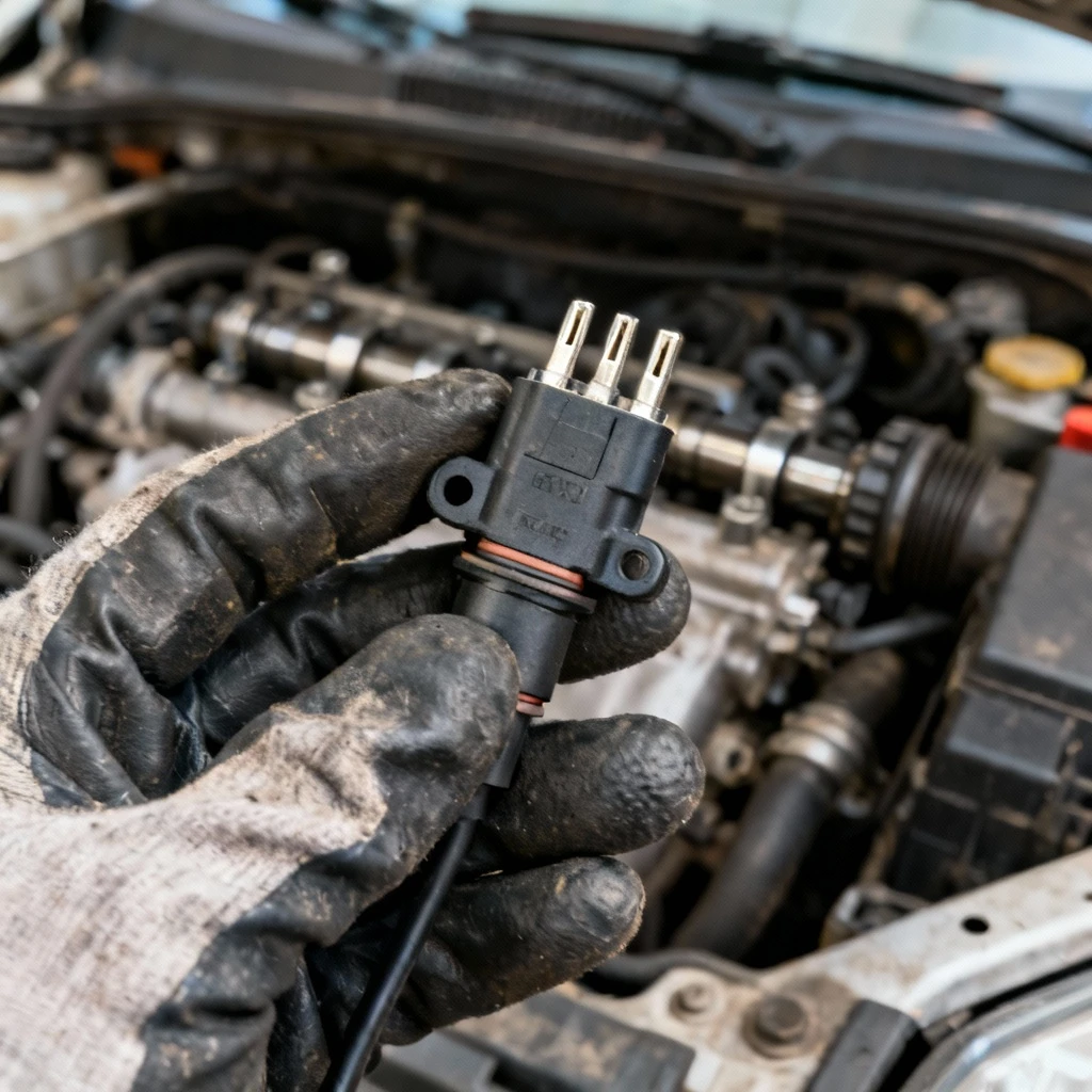 Uszkodzony czujnik położenia wałka rozrządu - jakie daje objawy? Przyczyny i naprawa