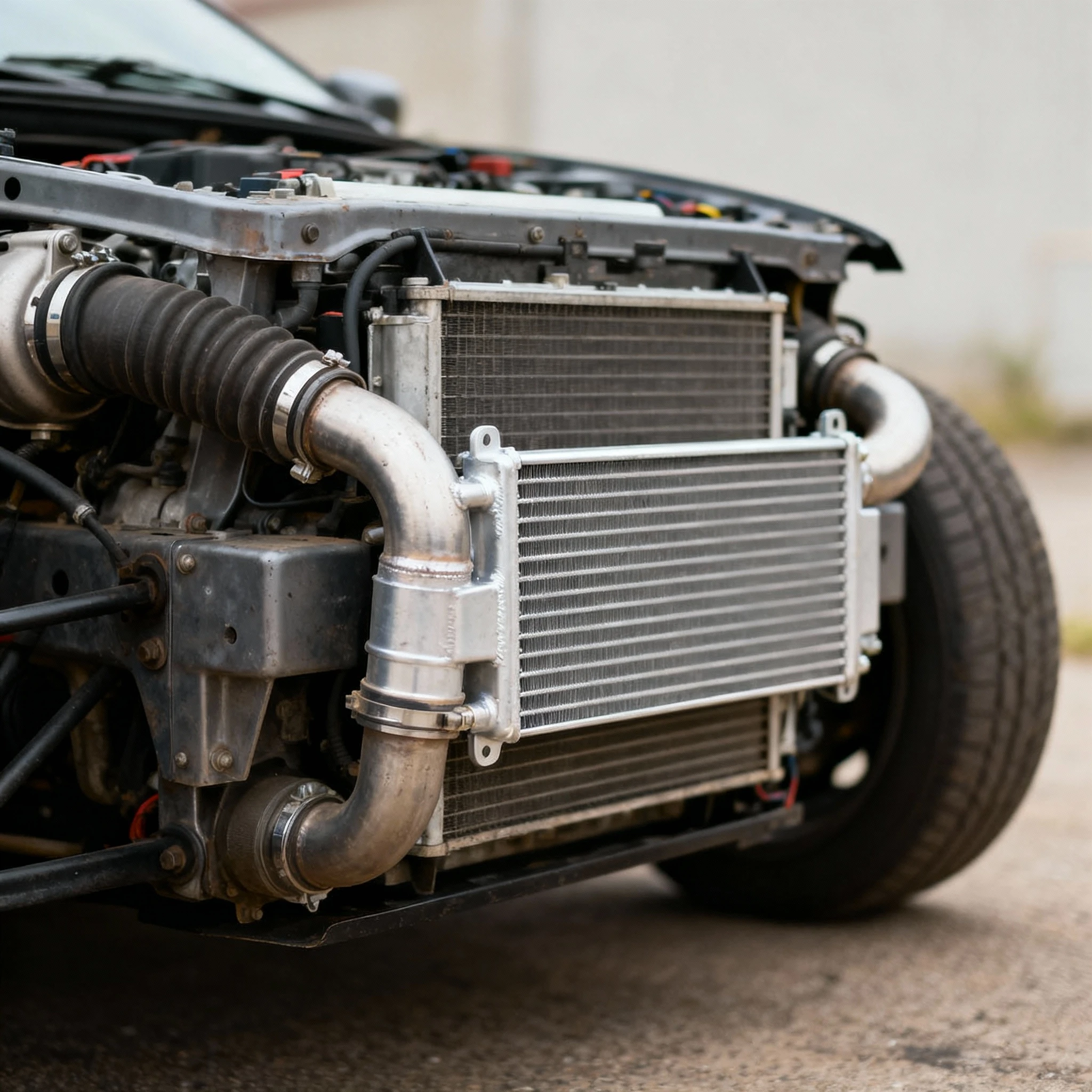 Uszkodzony intercooler w dieslu - czy grozi? Objawy i naprawa