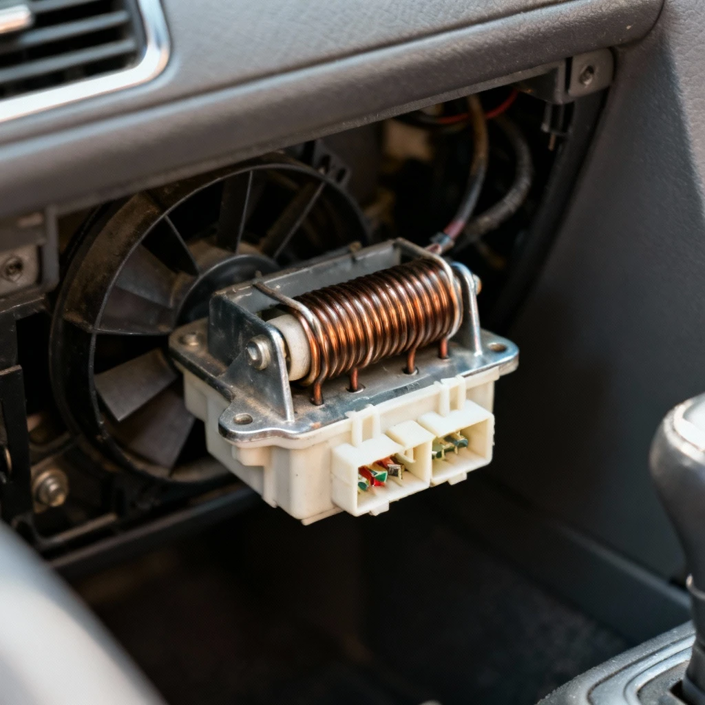 Uszkodzony rezystor dmuchawy- objawy, przyczyny i sposoby naprawy